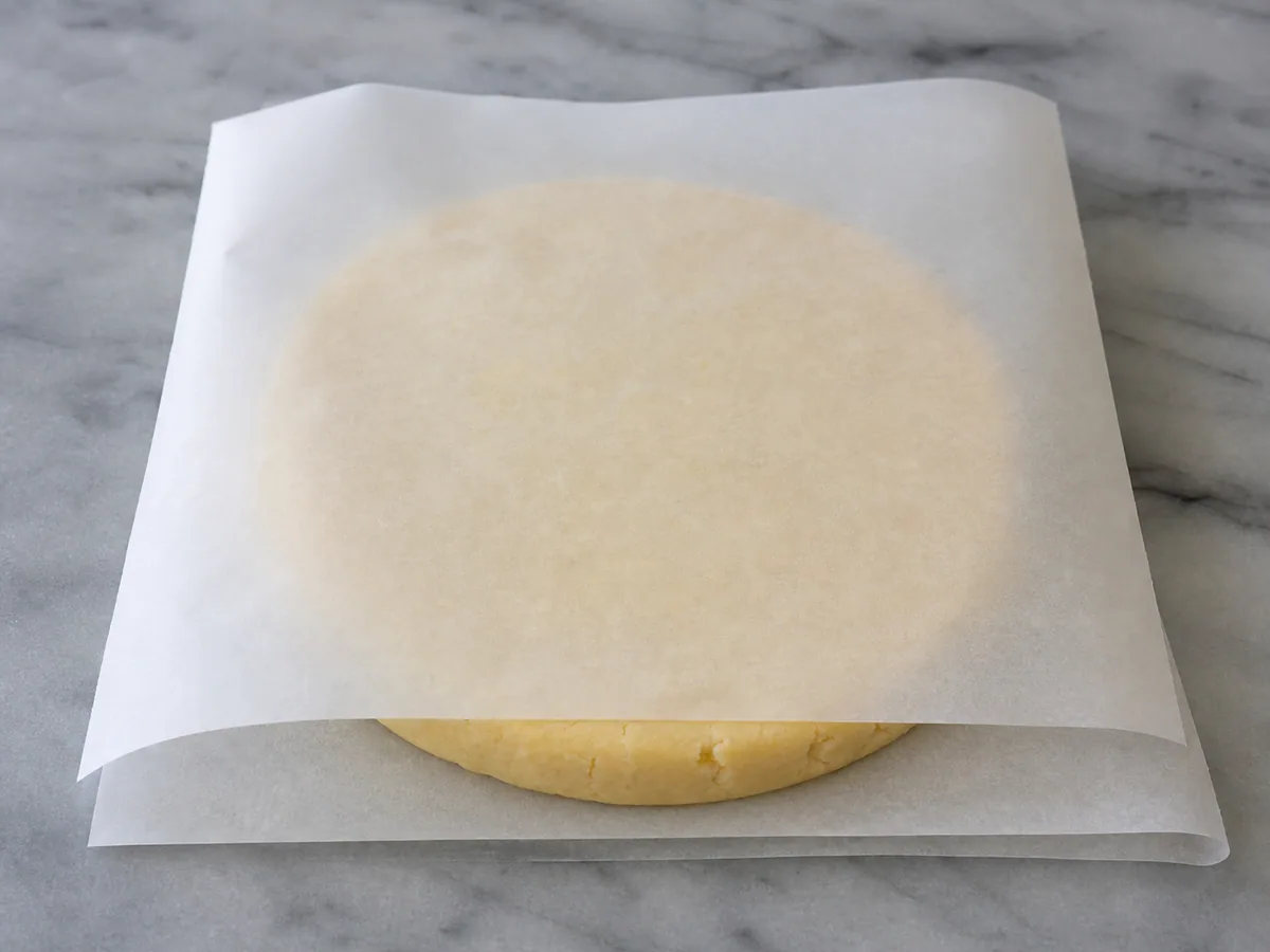 Rest the dough during preparation
