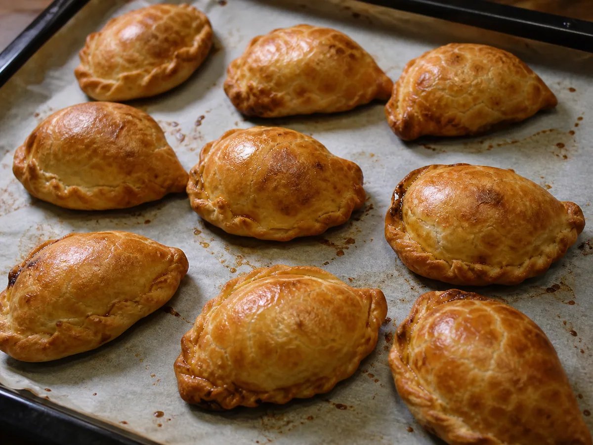 Pincelamento e forno até dourar bem durante o preparo
