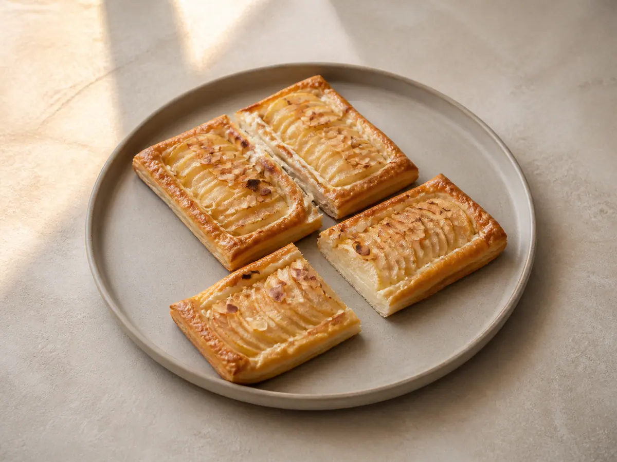 Let the tartlets settle and serve