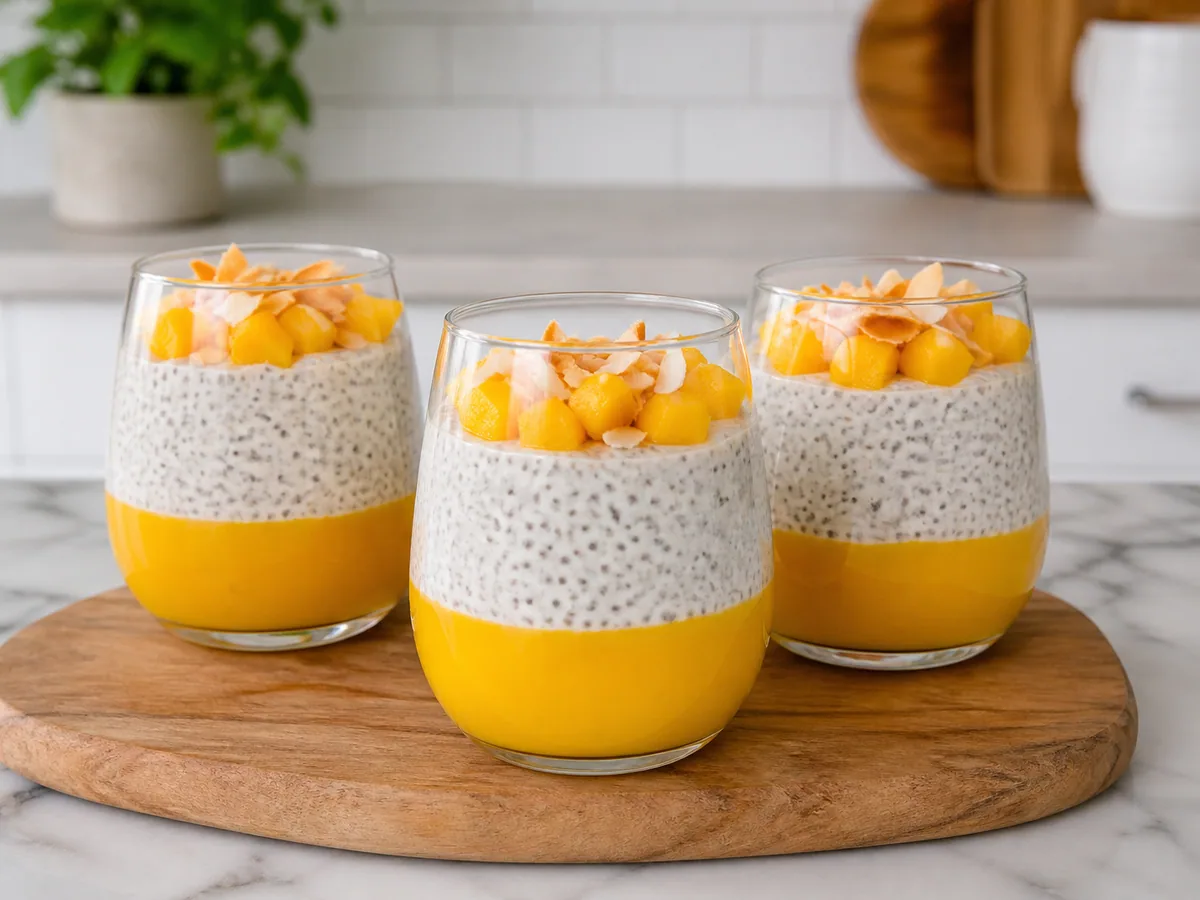Layer and serve during preparation