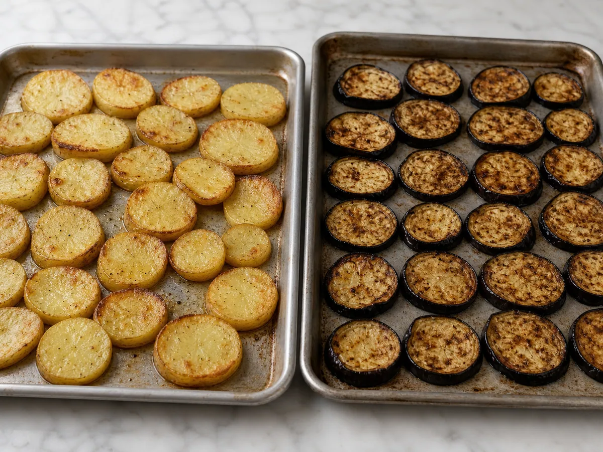 Moussaka grega com cordeiro: prepare e asse os legumes