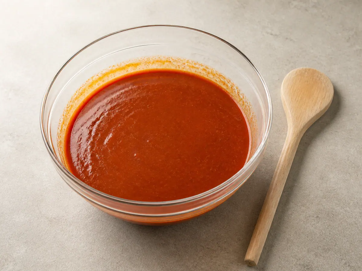 Mix the tangy tomato sauce