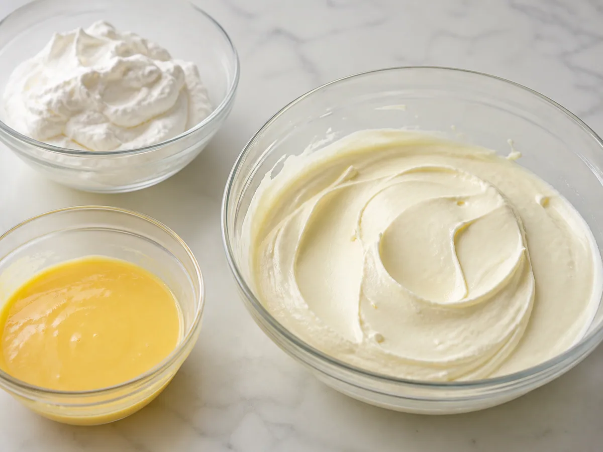 Make the mascarpone cream during preparation