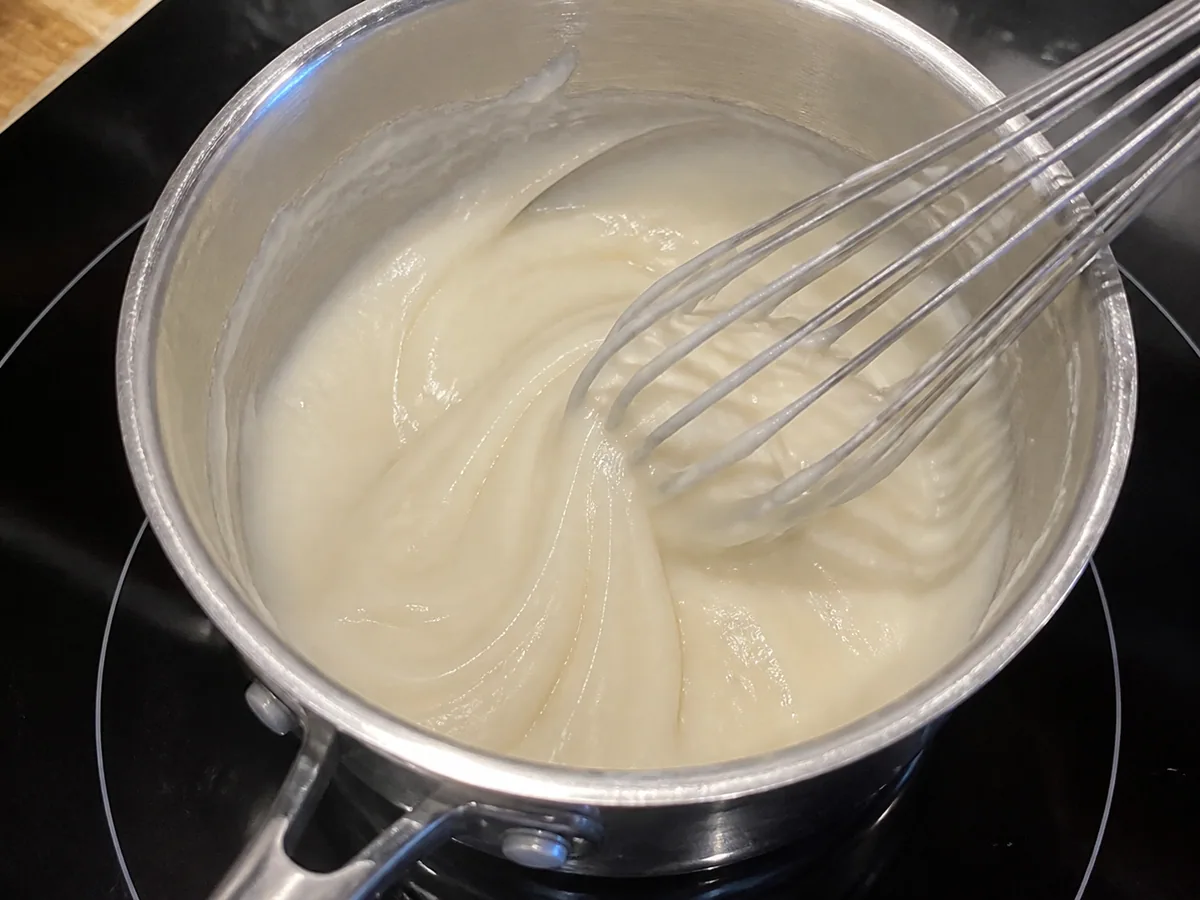 Cook the tangzhong during preparation