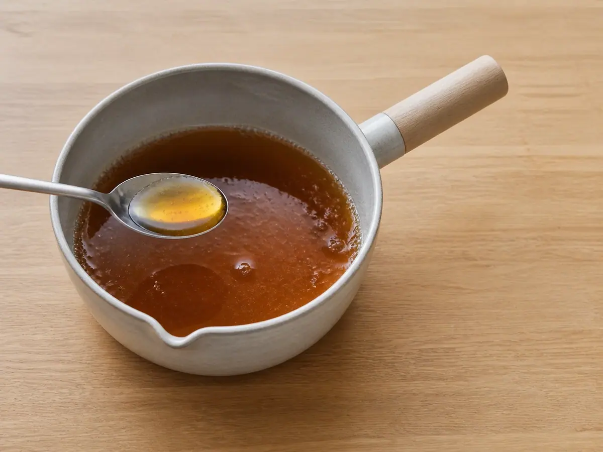 Make the savory-sweet sauce