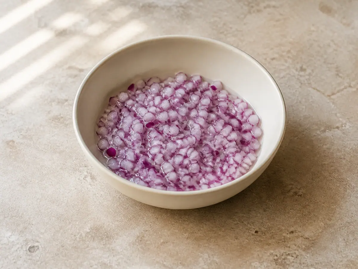 Soften the onion