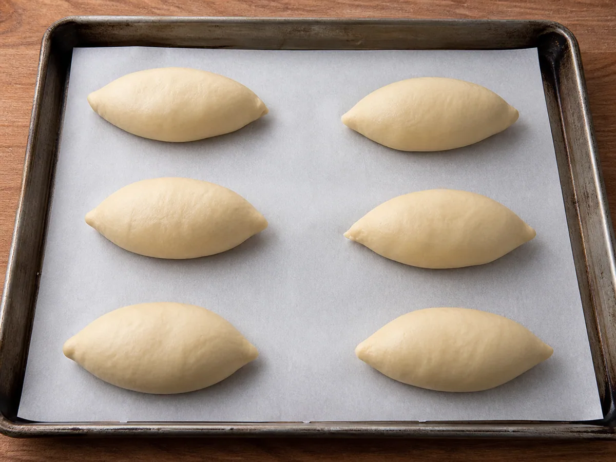 Shape the bolillos during preparation