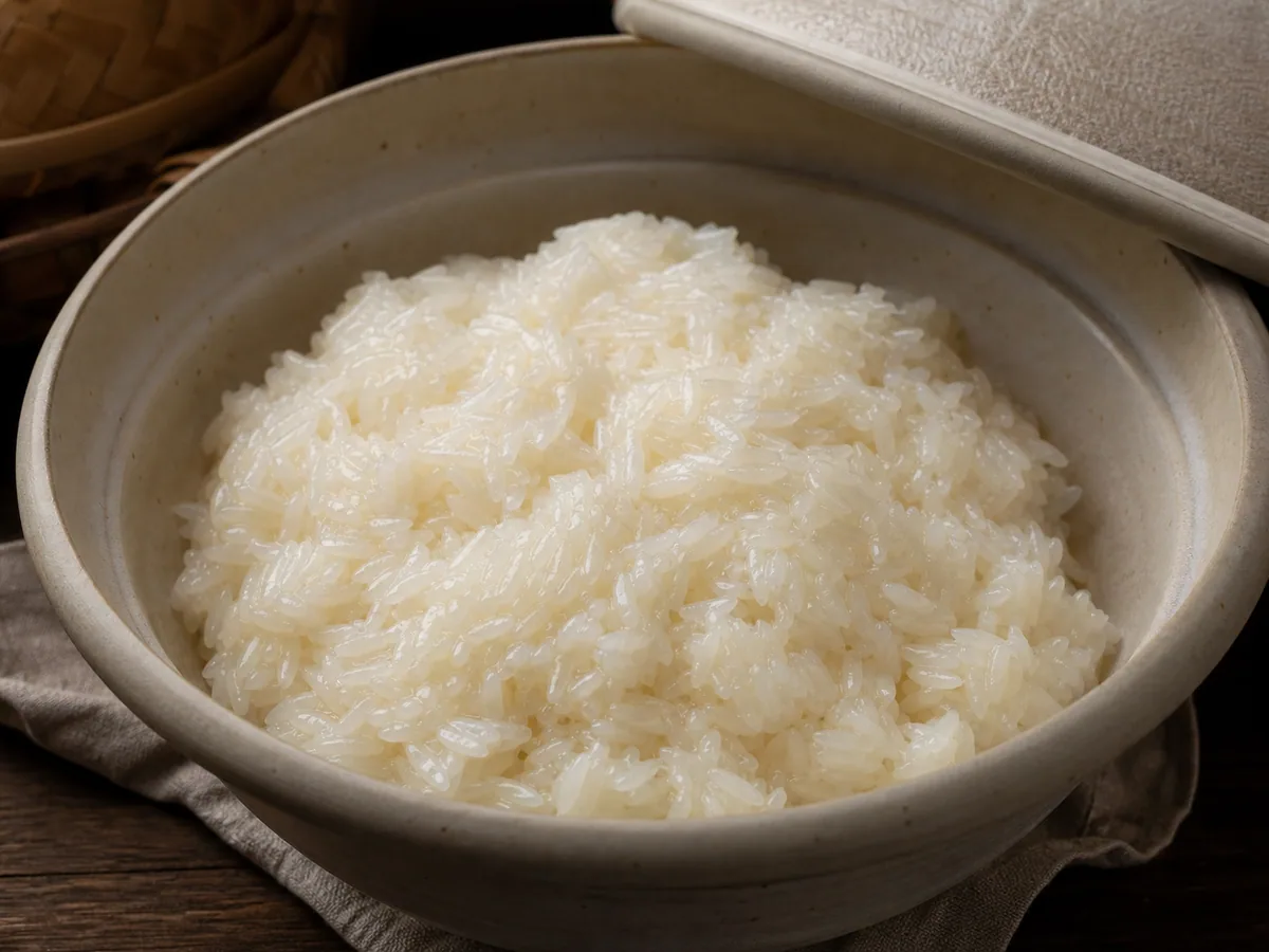 Season and rest the rice during preparation