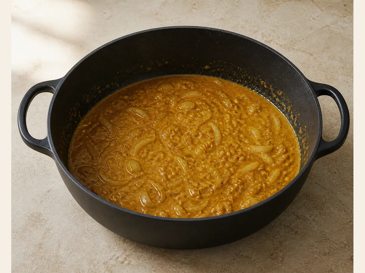 Build the curry base
