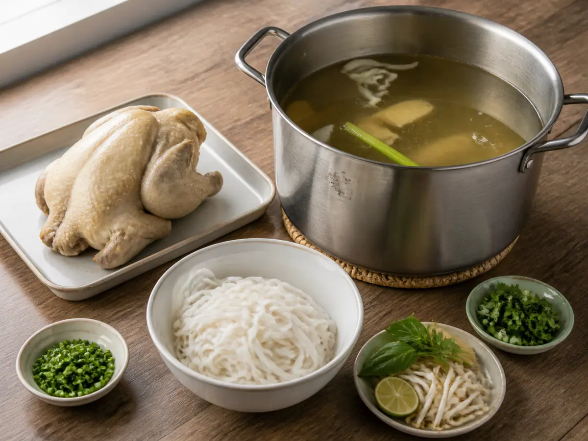 Poach the chicken until safely cooked